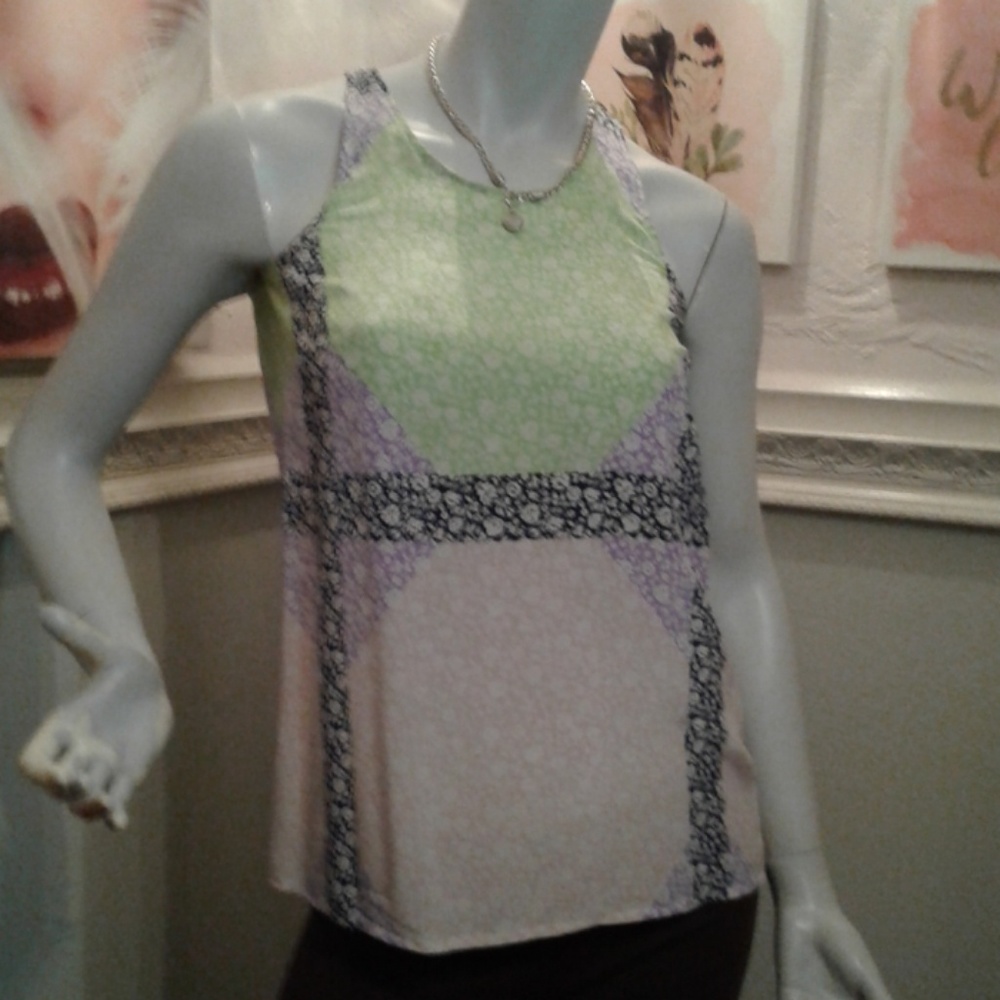 JCrew silk tank